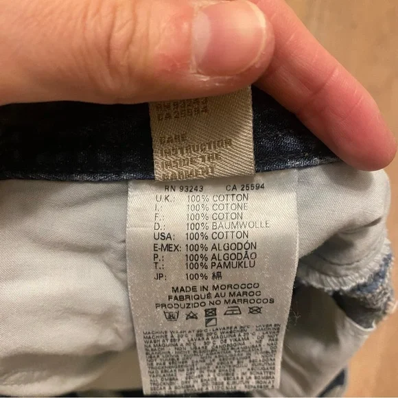 Diesel Darron Regular Slim Tapered Denim Jeans ORBE4 Wash Button Fly 36x32 - Picture 10 of 10